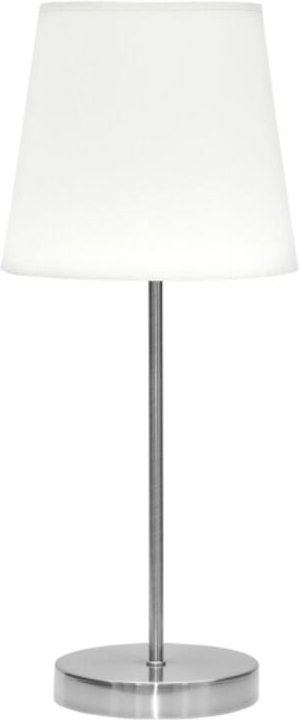 Maldivas Tischleuchte 1xe14 Nickel/weiß 20d - Fabrilamp