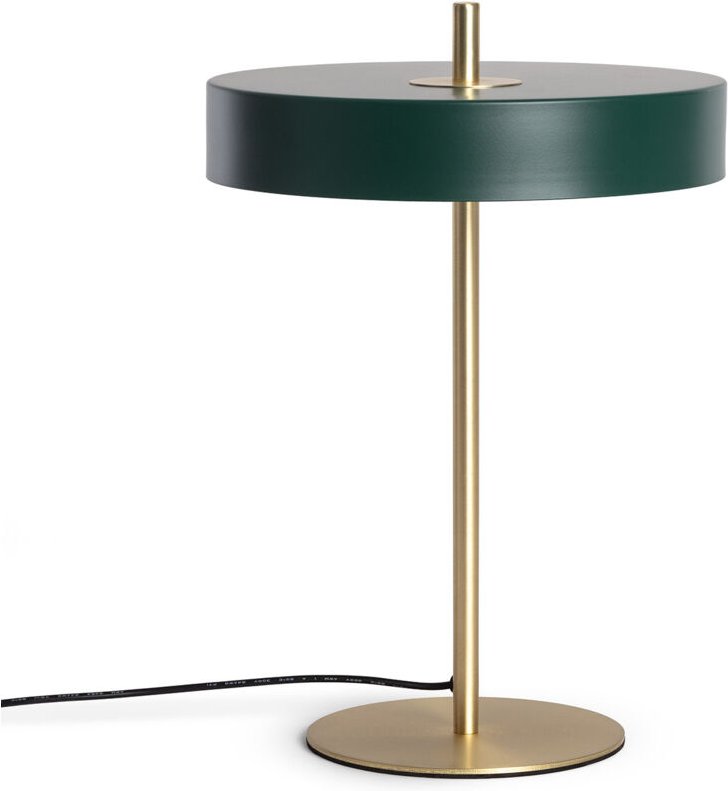 Tischlampe aus Metall Korkor Grün