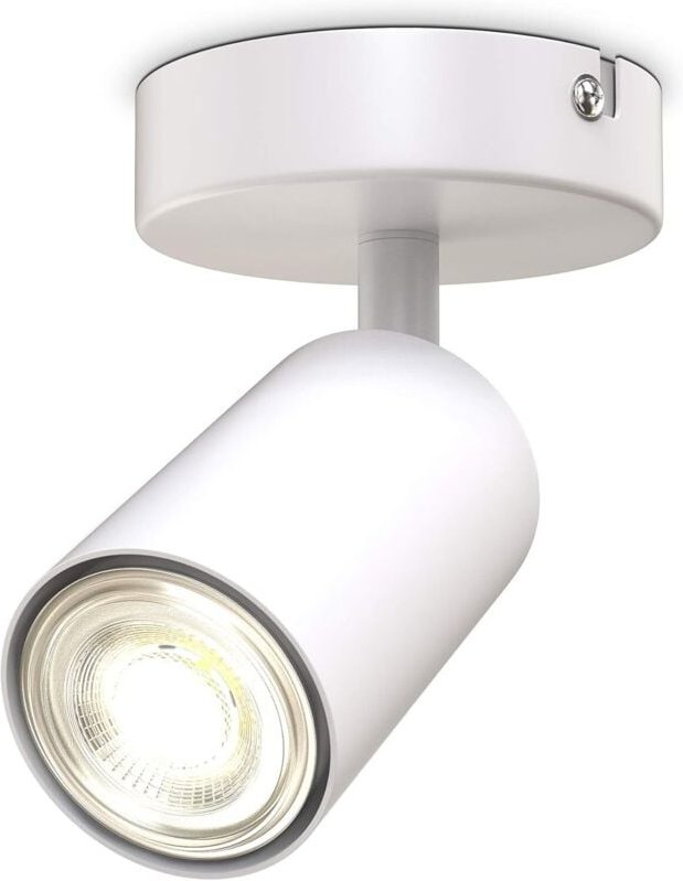 Deckenstrahler I schwenkbar I verstellbar I GU10 I mattweiß I Lieferung ohne Leuchtmittel