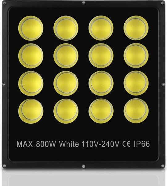 Led-Halogenlampe Für Den Aussenbereich, Leistungsstark 800w Für Platz, Mast, Wand, Lager