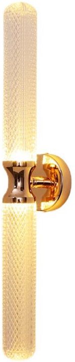 Dilly Wandleuchte Französisch Gold 100x600mm 2xG4 LED Elegant