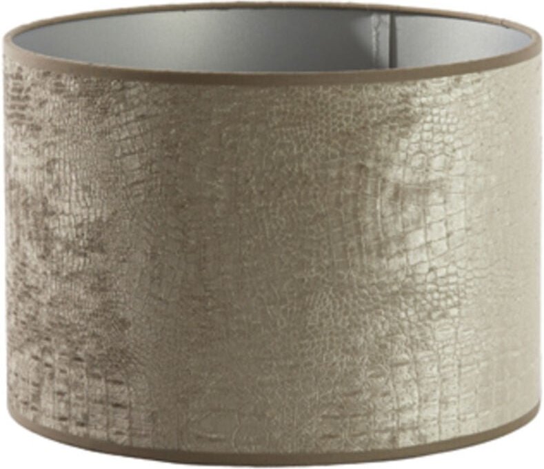 Lampenschirm - Chelsea - silber - textil - ø - Light&living