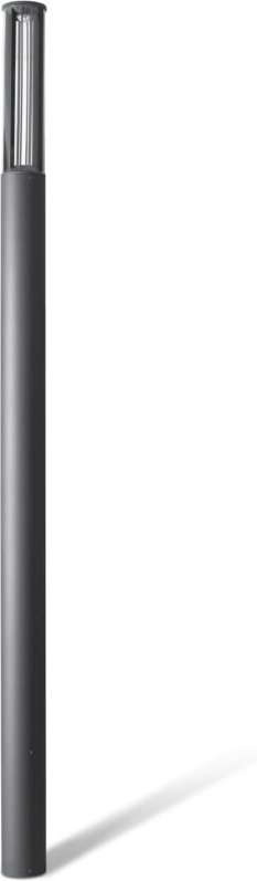 Faro Screen LED-Außenpollerleuchte mit Bildschirm, 310 cm, dunkelgrau, 4000 K, 180° Abstrahlwinkel, Schutzart IP65