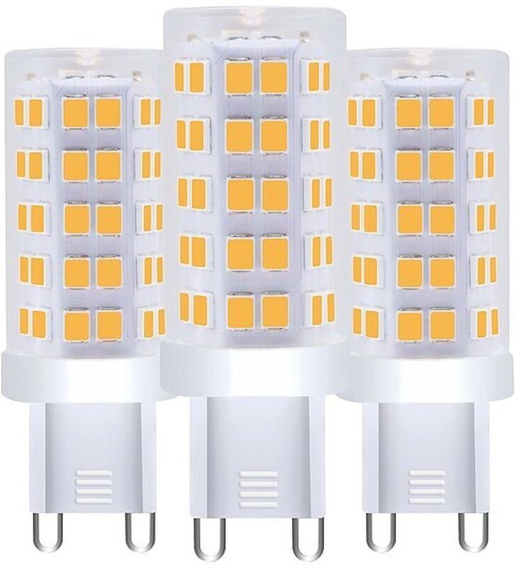 Thumbnail - LED's light LED SMD Leuchtmittel - Korn G9, 4.5W, 2700K, Klar - 3er Pack - 550 lm