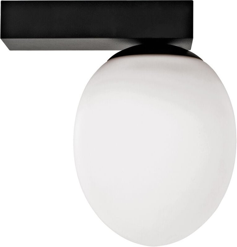 Wandleuchte Eis IP44 1 G9 Schwarz Aluminium Nowodvorski 8132