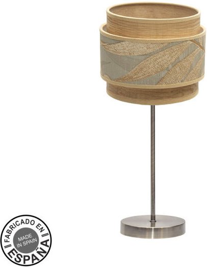 Kleine Tischplatte Samoa 1xe14 Leder/Kamel 44x18x18cm