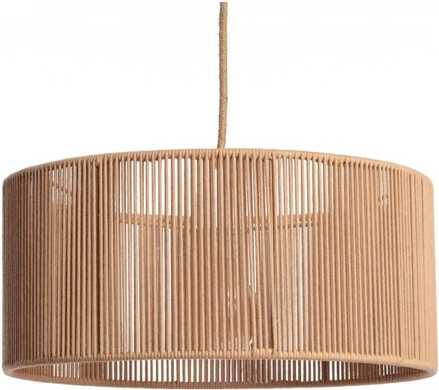 Ledkia - Pendelleuchte aus Naturseil Cesca 400 mm