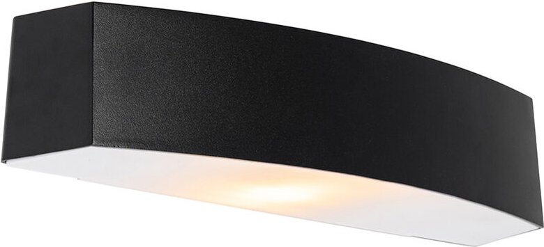 Moderne Außenwandleuchte schwarz IP44 - Bojan