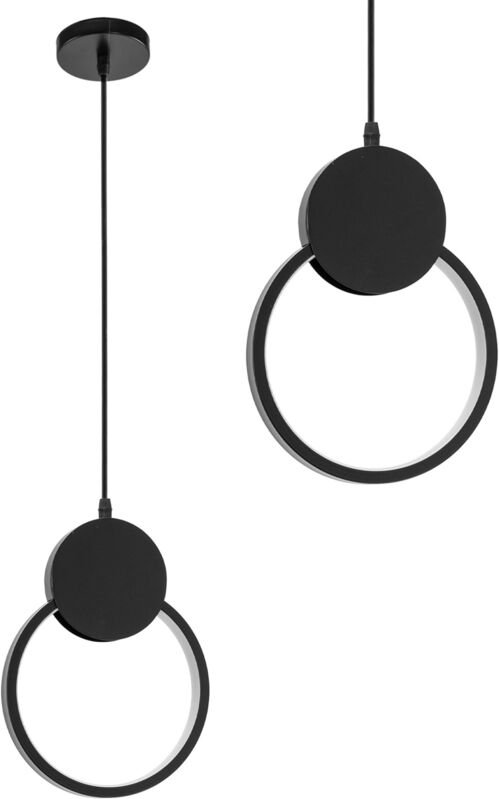 Toolight - deckenlampe led APP852-CP black