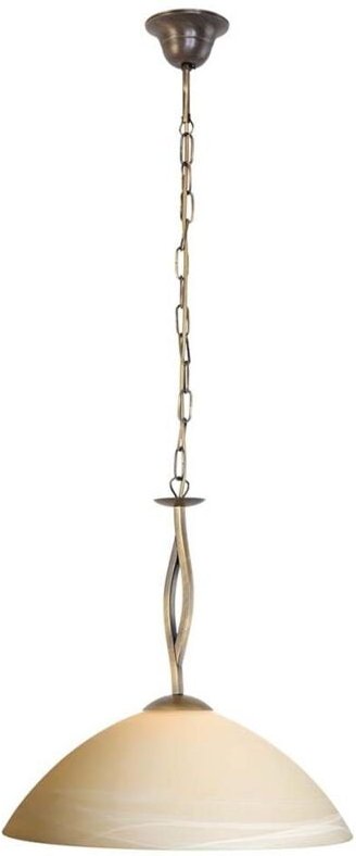 Steinhauer - hängeleuchte - Capri - bronze - glas metall - ø 45cm