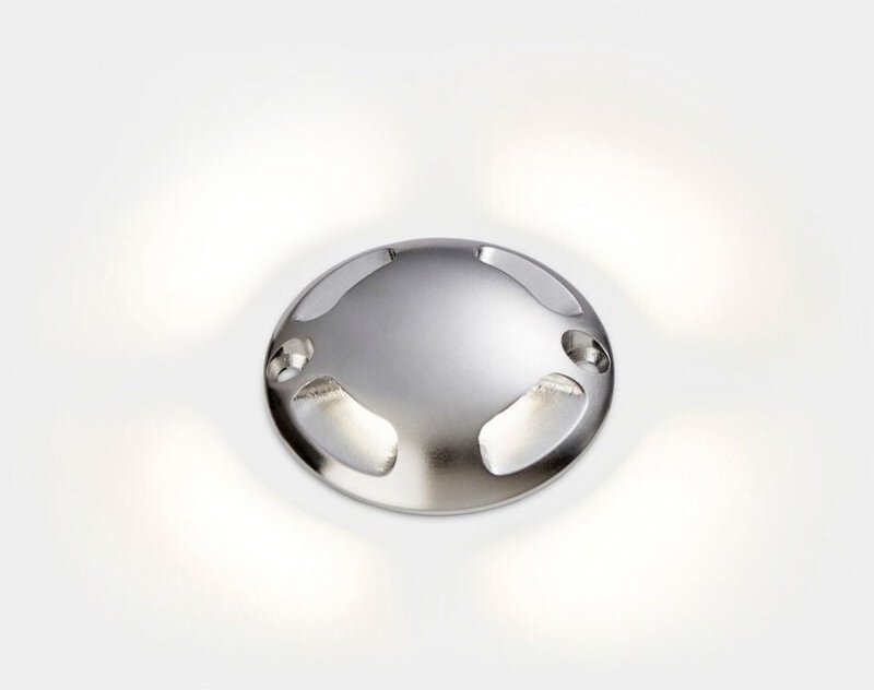 LEDS C4 Pixel 4 Windows Outdoor LED Bodeneinbauleuchte Aisi 316 Edelstahl IP65/IP67 3.4W 3000K