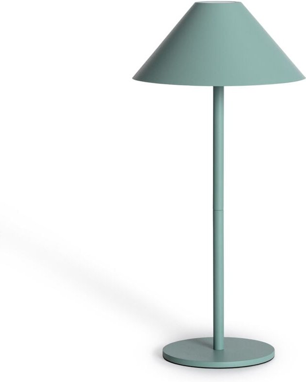 LED-Tischlampe 3W Tragbar für Außen mit wiederaufladbarer Batterie usb Kivuli Seladongrün