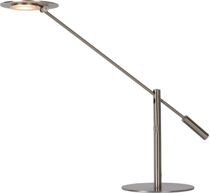 Lucide ANSELMO - Schreibtischlampe - LED Dim. - 1x9W 3000K - Chrom Matt