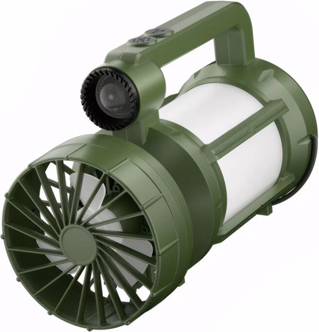 Solar Outdoor Camping Laterne mit Lüfter Tragbare led Taschenlampe Zelt Lampe Suchscheinwerfer für Wandern