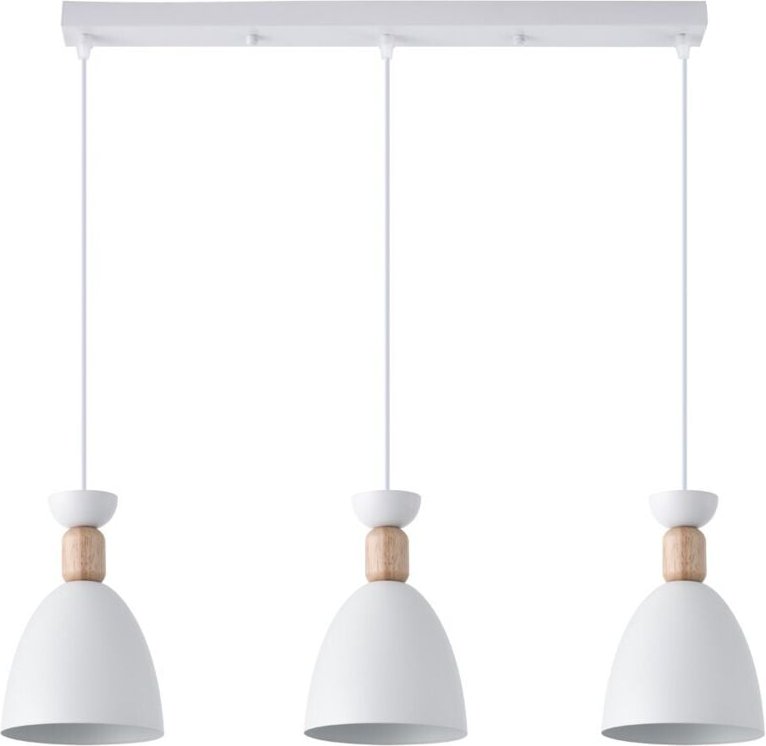 Cloe White Deckenleiste 3xE27