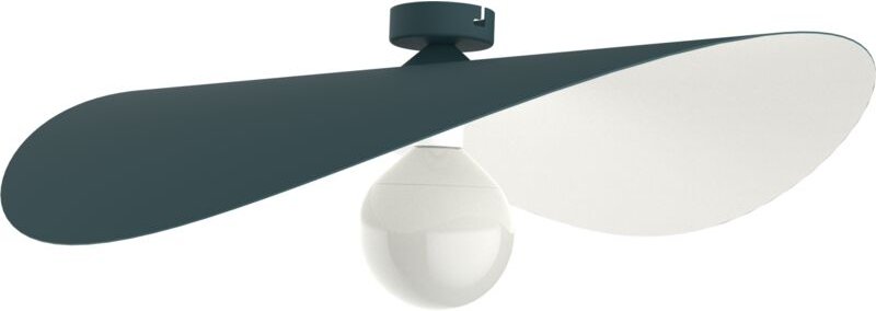 Lumicom - piuma plafoniera bicolore opaco