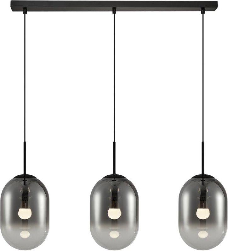 Hängelampe ALIAS SCHWARZ 3xE14