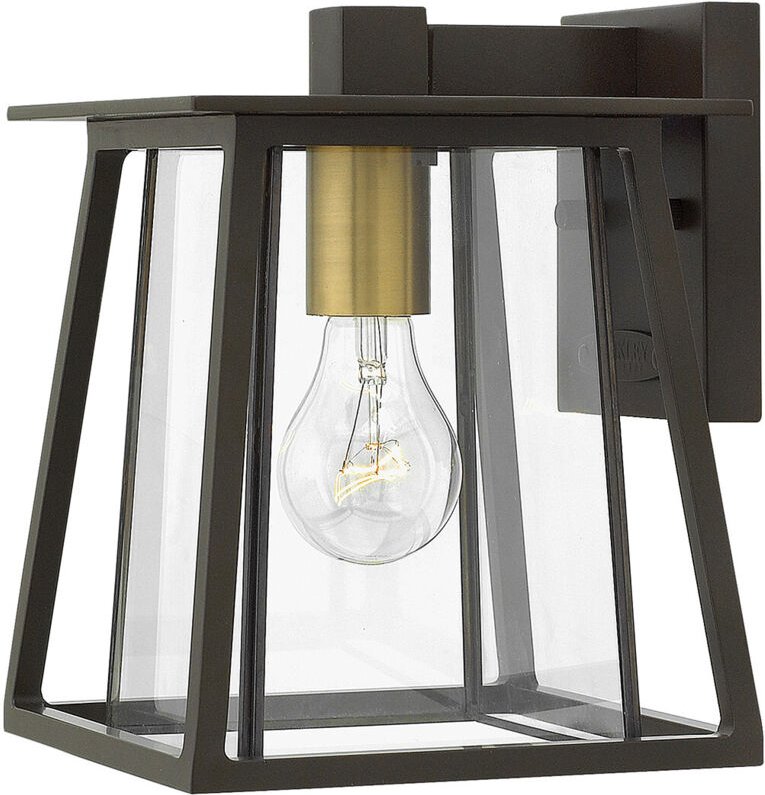 Elstead - Walker - 1 leichte kleine Außenwandlaterne Bronze IP44, E27