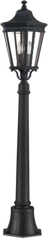 Elstead Cotswold Lane - 2 leichte mittelgroße Außenlaterne schwarz IP44, E14