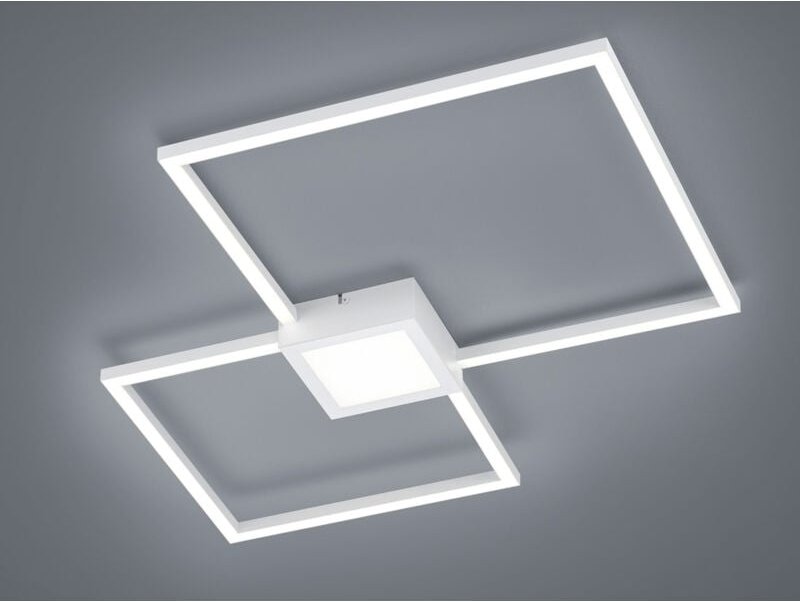 Trio Lighting - Hydra Design Quadratische Deckenleuchte Weiße led 4000k Trio-Beleuchtung