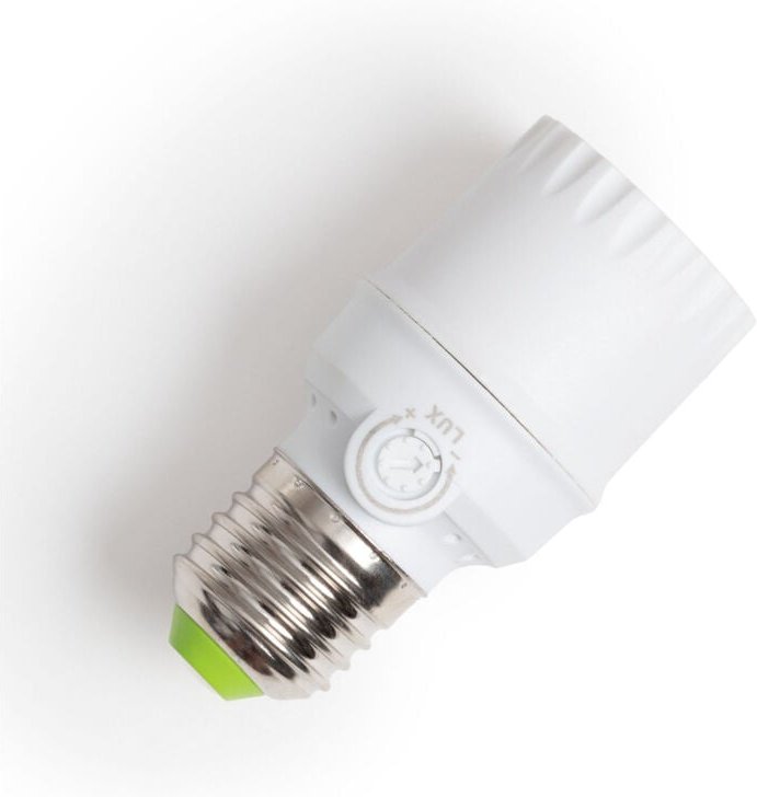 Ledkia - Dämmerungssensor für Glühbirnen E27 Weiß