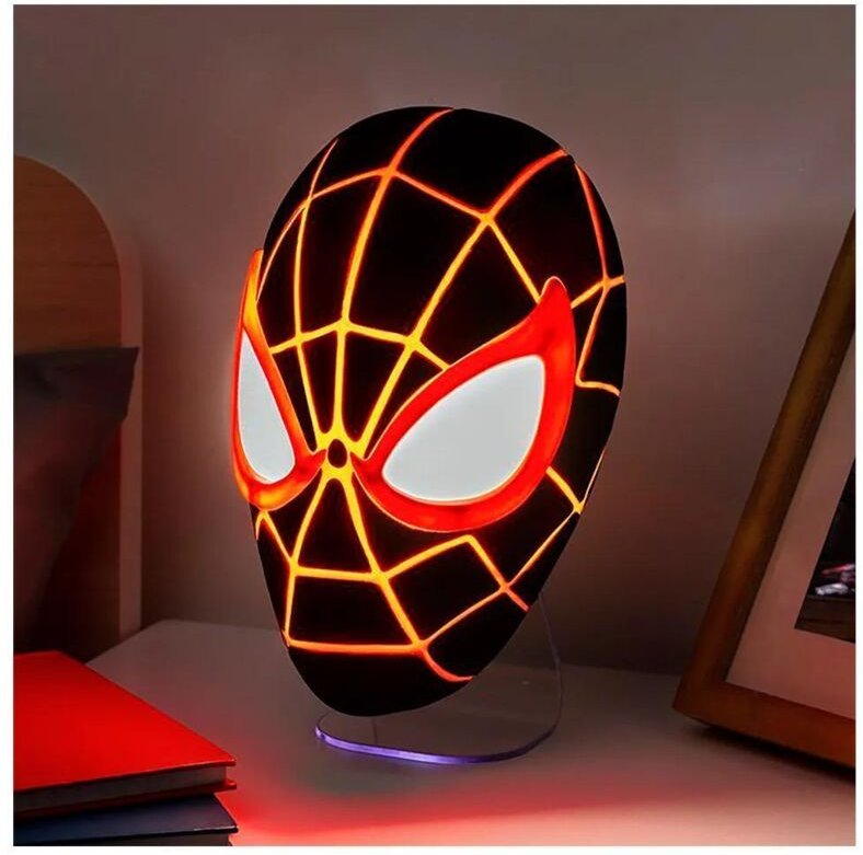 Paladone Spider-Man Miles Morales Lampe Rot 20x13x9 cm
