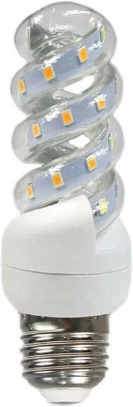 Trade Shop Traesio - Trade Shop - led glühbirne E27 22W spiral warmes licht 3000K natürlich 4000K kalt 6500K S22W -