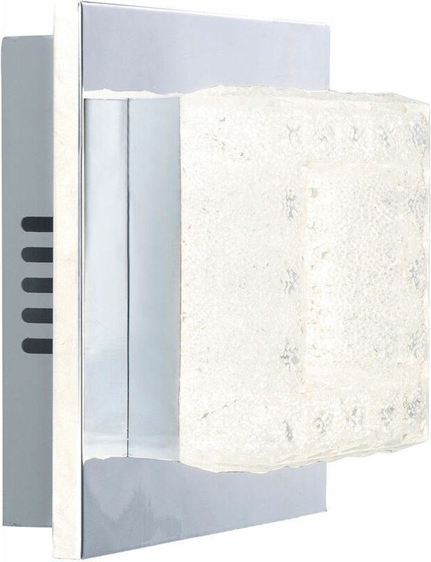 Led Design Wand Leuchte Kristall Strahler Wohn Ess Zimmer Chrom Lampe Globo 56225-6