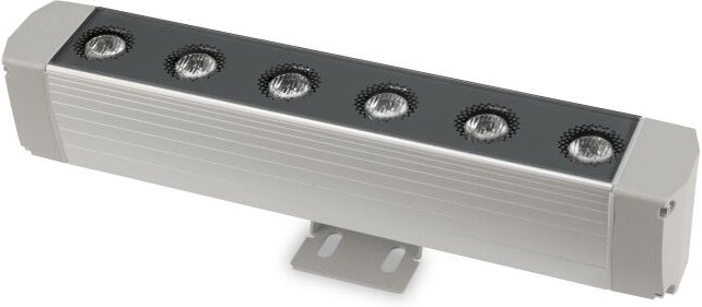 Convertt Surface Sistema Lineal Exterior Para iluminar hacia arriba Luz led blanco cálido 3000K Aluminio Anodizado