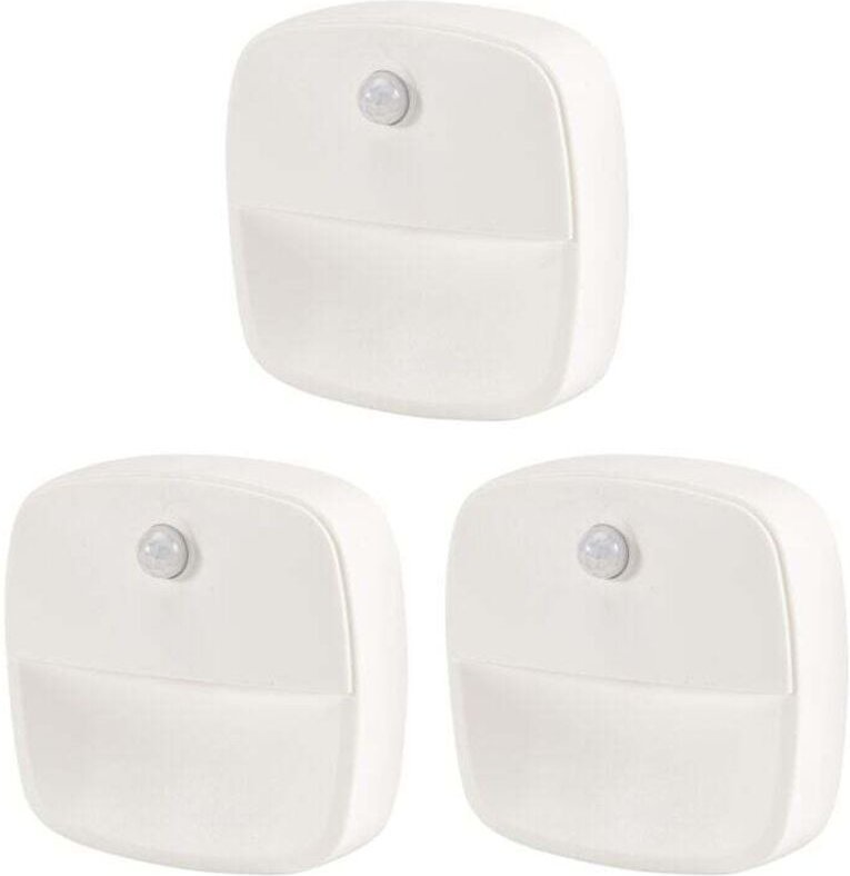 Bewegungsmelderleuchte für den Innenbereich, batteriebetriebenes LED-Nachtlicht, automatisches Treppenlicht für Flur, We...