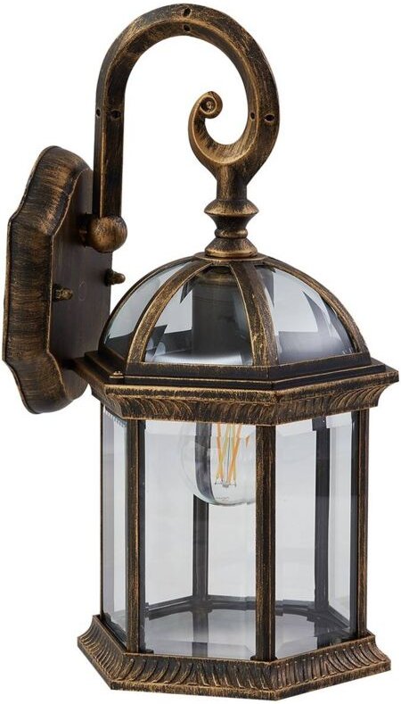 Thumbnail - Wandleuchte außen 'Adelisa' aus Aluminium von Lindby