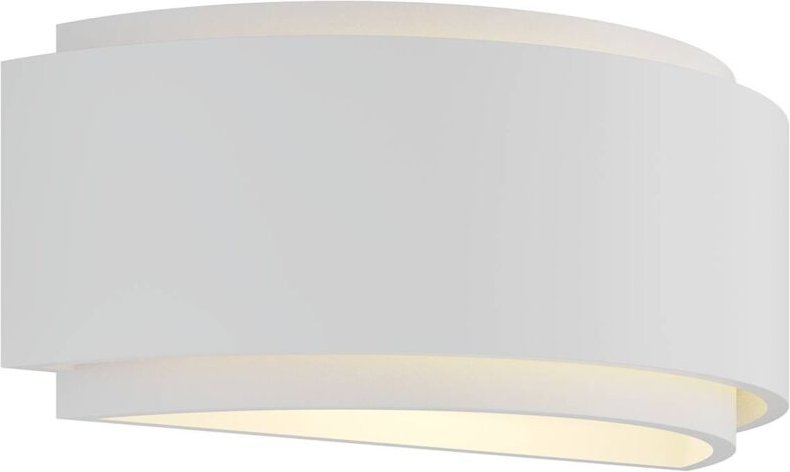 Wandleuchte, Wandlampe Innen 'Cassian' aus Gips/Ton für Schlafzimmer von Lindby