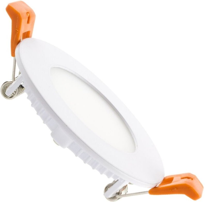 Efectoled - led Einbaustrahler flach 3W Rund SuperSlim Ausschnitt ø 70mm 5000K Kaltweiß