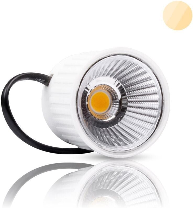 LED Modul Flach 6W 230V dimmbar für Einbaustrahler - Lichtfarbe: Warmweiß 3000K
