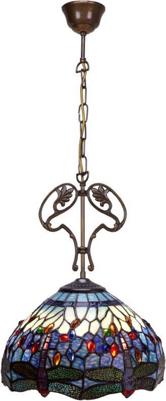 Mittelgroße Deckenpendelleuchte mit Ornament aus Gusseisen und Kette Durchmesser 30 cm, Serie Belle Epoque