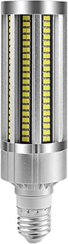 60-W-LED-Maiskolbenlampe, entspricht 500-W-Lampen, 7200 Lumen ultrahell, E27/E40, 6000 K kaltweiß, für Lagerhalle, Werks...