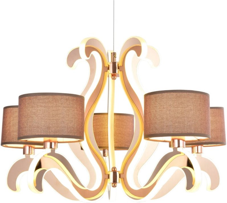 Candellux AMBROSIA 35-33918 Kupfer-Kronleuchter