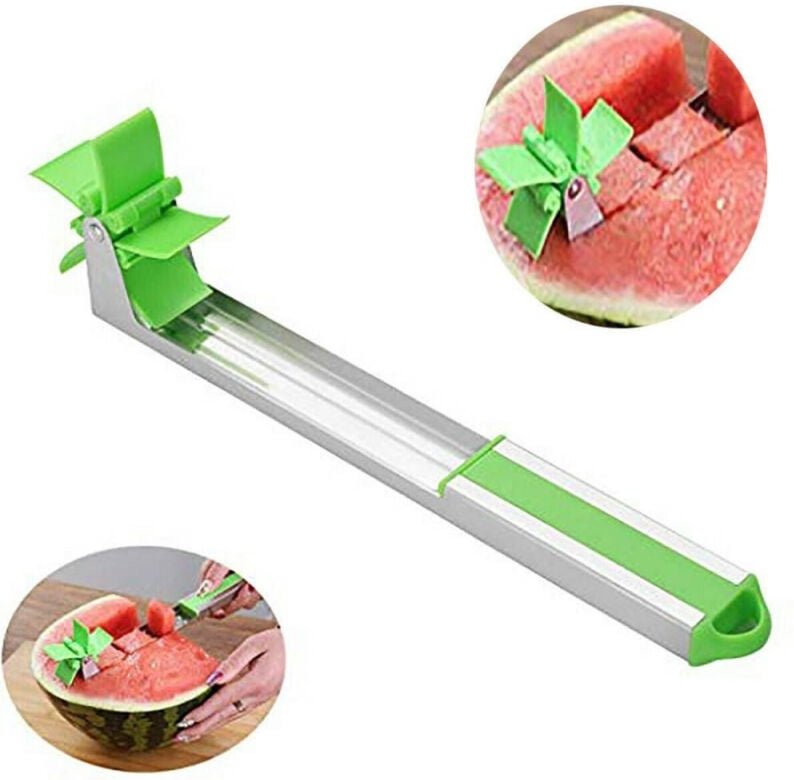 Trade Shop Traesio - Trade Shop - windmühle wassermelonenschneider mehrzweck-küchenschneider obstwürfel -