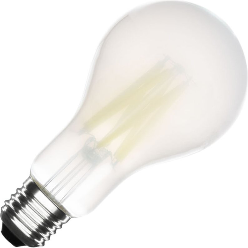 Efectoled - LED-Glühbirne Filament E27 7.3W 1535 lm A70 Opal Klasse a No Flicker 6500K Kaltweiß