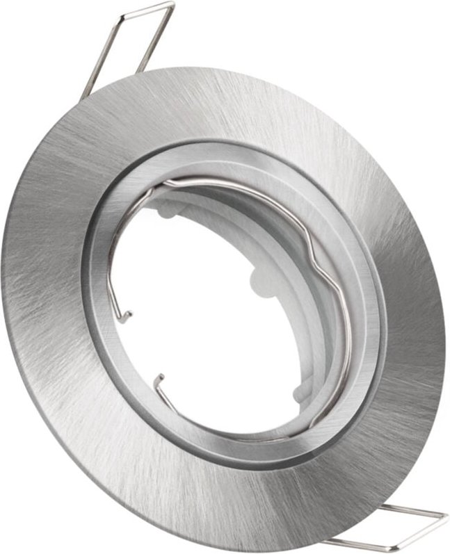 Runder Swing-Ring-Satz aus mattem Nickel