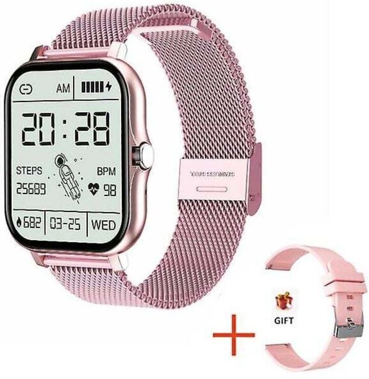 Smartwatch für Damen und Herren mit einem 1,69-Zoll-Touchscreen