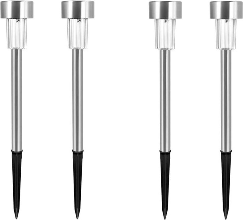 Set mit 4 Solarleuchten für den Außenbereich, Villa, Innenhof, Landschaftslicht, Layout, Außenleuchte Coocheer warmes Li...