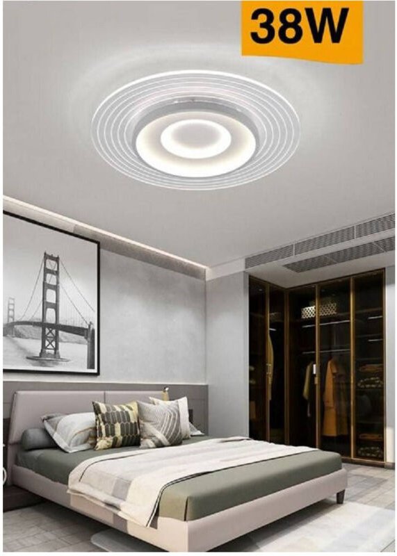 Trade Shop Traesio - Trade Shop - plafoniera led moderna 38 wasserwasserfinisierungsleuchte C40-B naturalkalt -