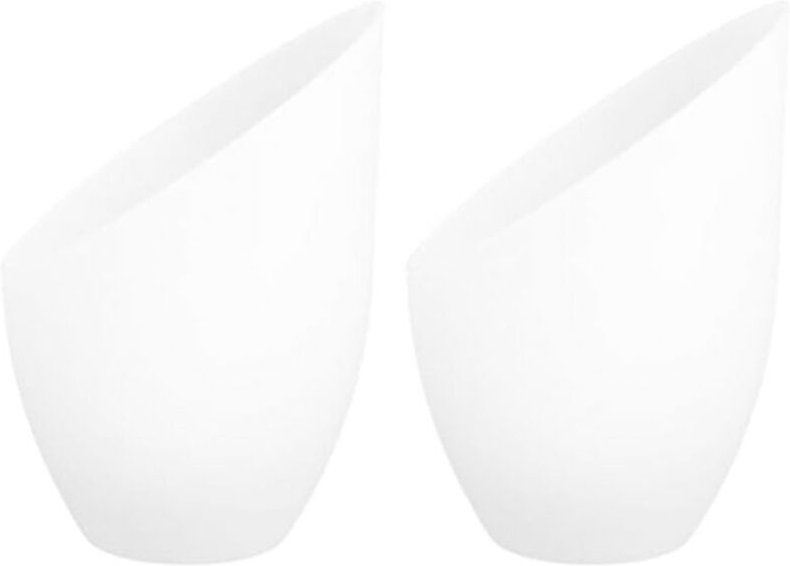 CCYKXA Stück Kunststoff-Lampenschirme in Hufeisenform, 13,6 x 11 x 3,5 cm (5,35 x 4,33 x 1,38 Zoll), Ersatzlampenschirme...