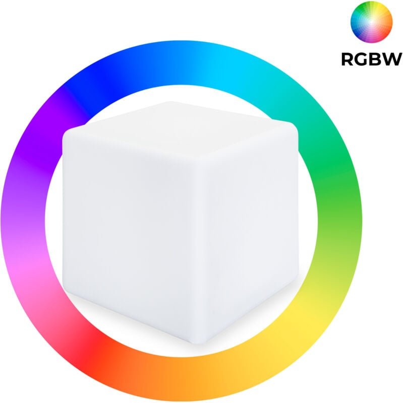 Barcelona Led - led RGBW-Lichtwürfel - 6W - Wiederaufladbar