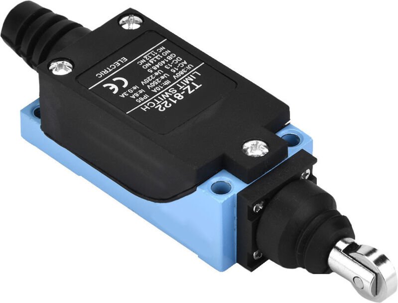 250V 6A Mikro-Endschalter, Momentan-Endschalter, automatischer Rückstellschalter, wasserdicht (vertikale Rolle (TZ-8122)...