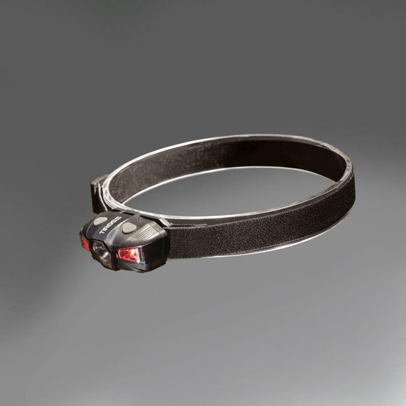 Tiross latarka czołowa na baterie 1xaa