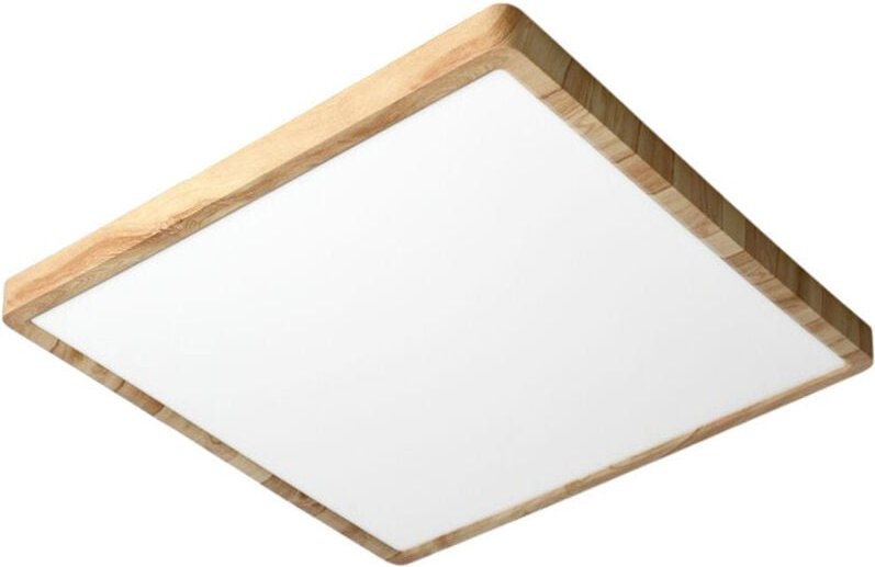 Thumbnail - Trade Shop - PLAFONIERA LED MODERNA ULTRA SLIM QUADRATA 45W IP40 TECNOLOGIA CCT CON SWITCH PQ-450-3C - Helles Holz