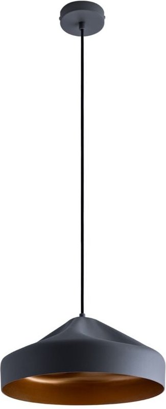 Pendelleuchte Hängelampe Esszimmer Küchenlampe Hängend Esstischlampe Innen Gold Grau-Gold, Design t - Paco Home