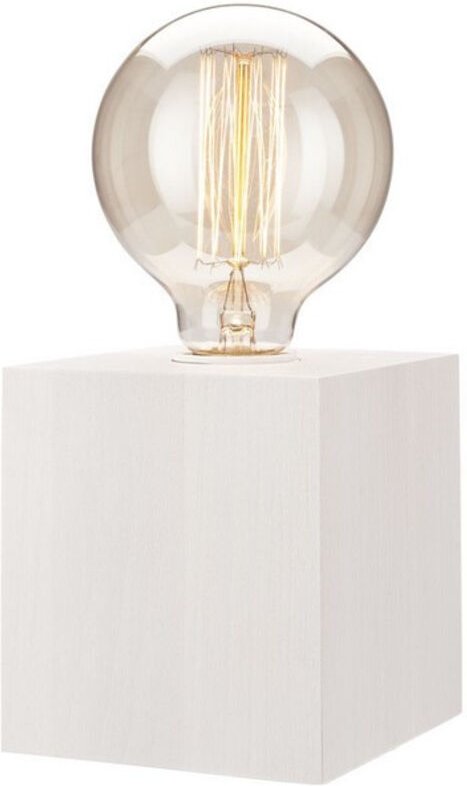 Lamkur Lighting - Lamkur Tischlampe Weiß, 1x E27